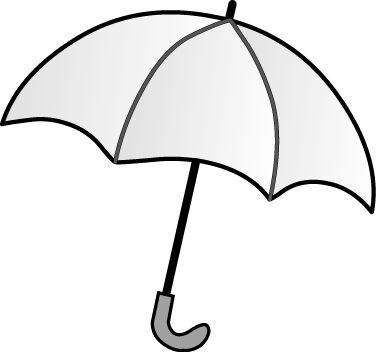 梅雨 雨 傘 のイラスト 無料 フリー素材