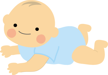 赤ちゃんのイラスト ｂａｂｙ 無料イラスト フリー素材 はいはい